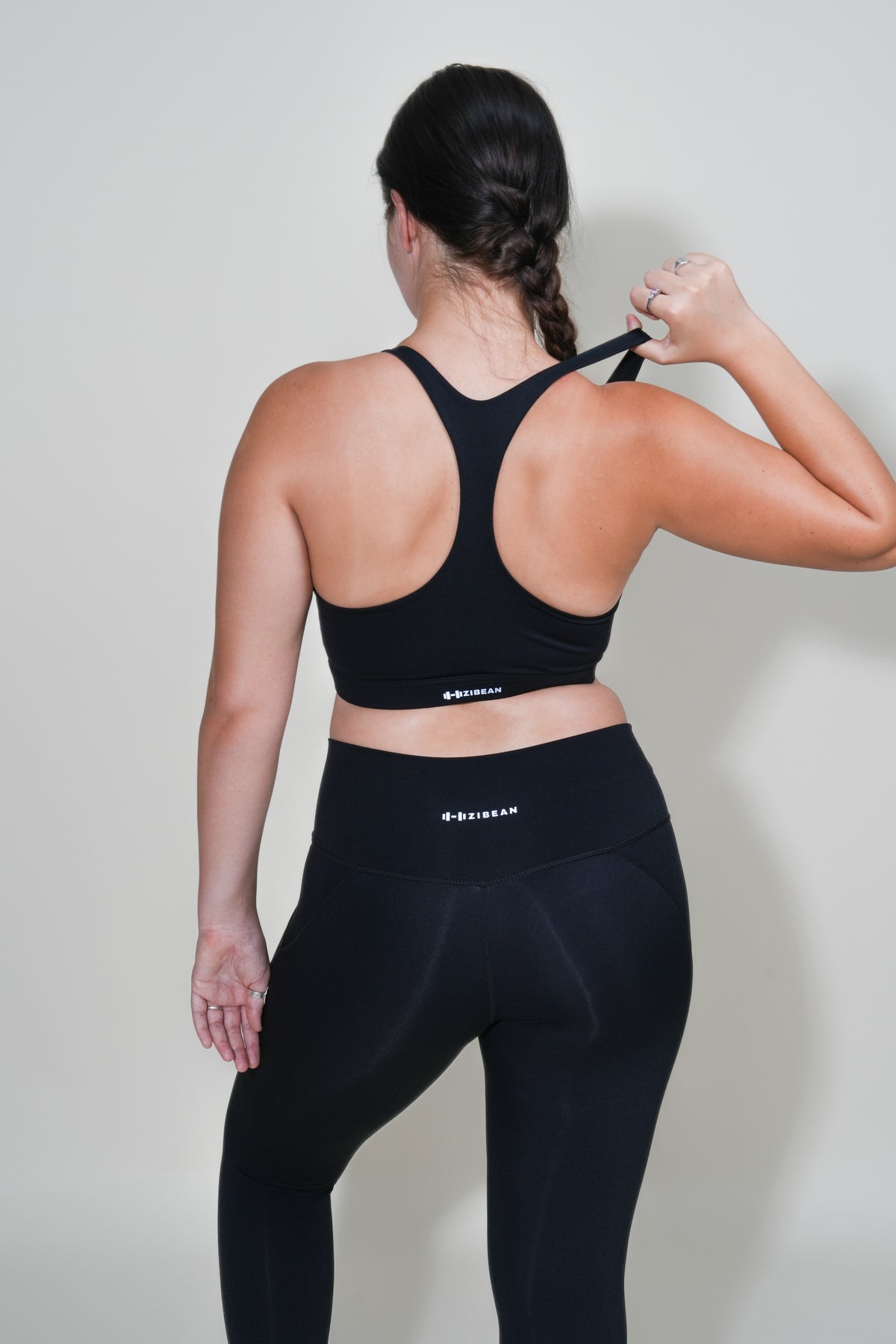 Ruth Basic Racerback Training Bra in Black